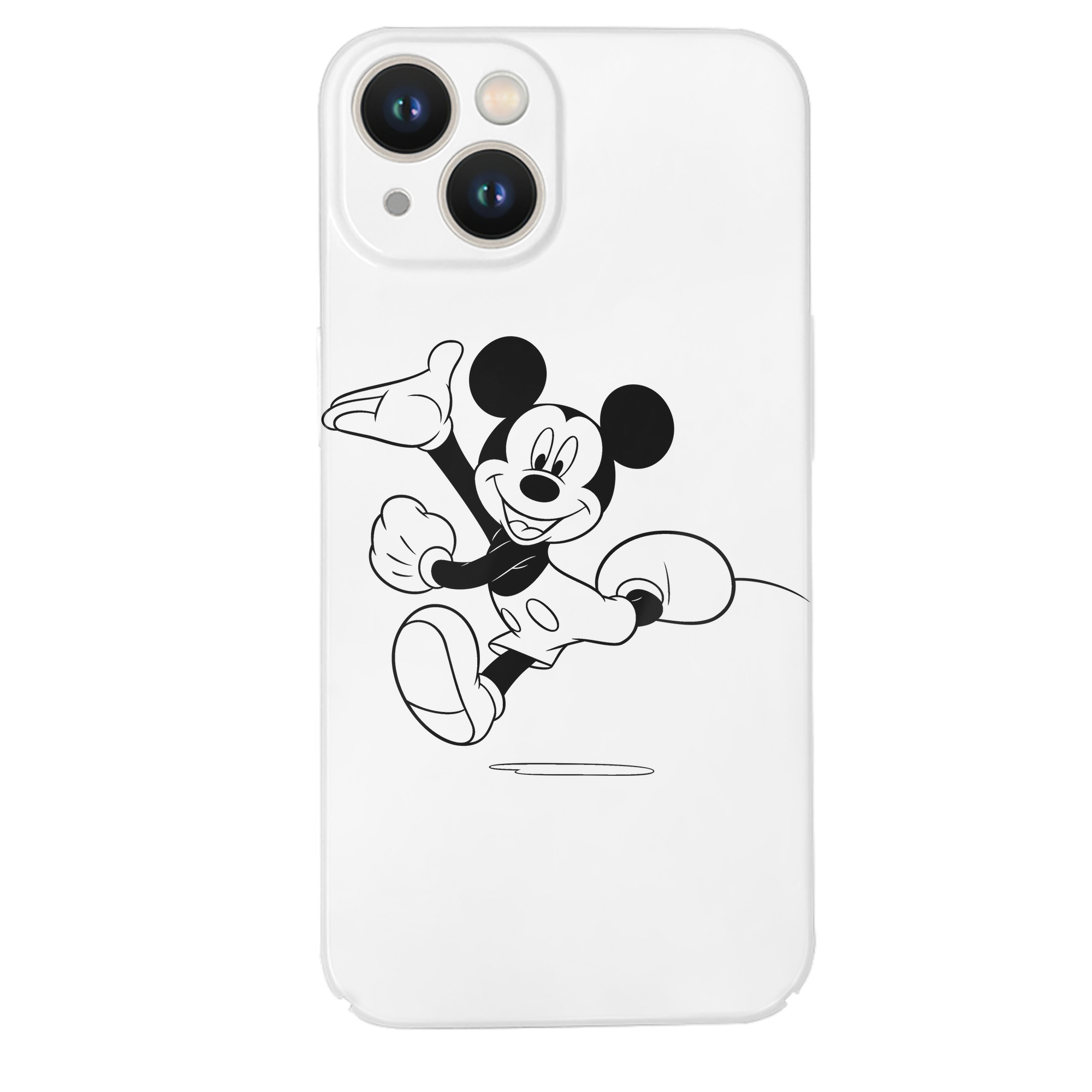 （画像用） ミッキーマウス Mickey Mouse 【iPhone 14シリーズ対応】ハードケース